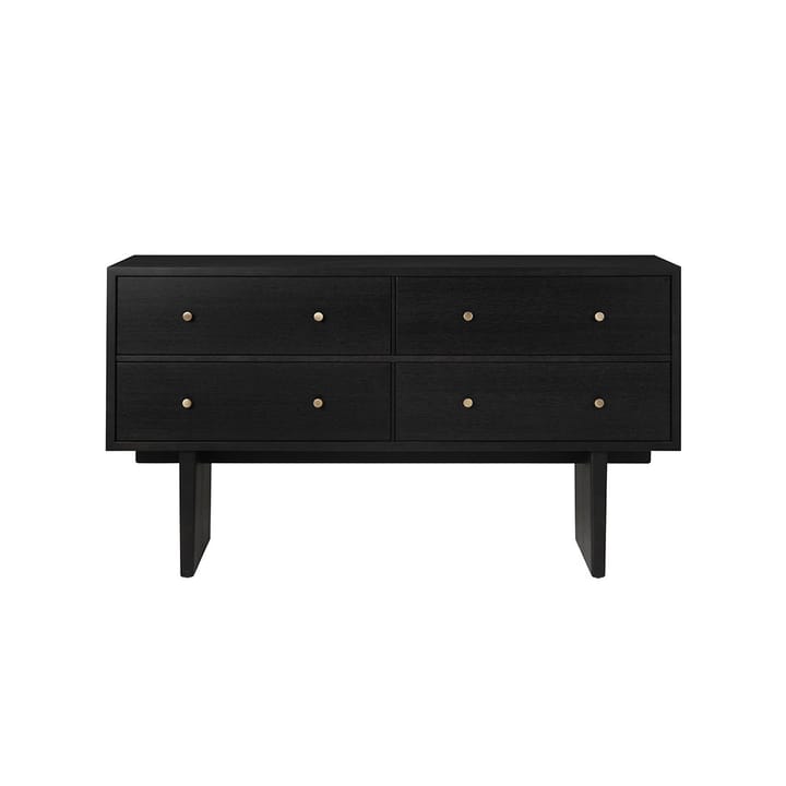 Private sideboard - svart, svartbetsad ek - GUBI