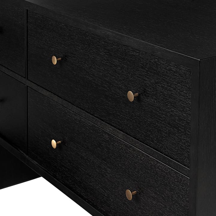 Private sideboard, svart, svartbetsad ek GUBI