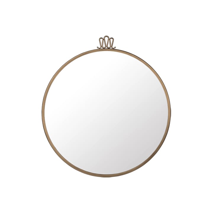Randaccio spegel - antique brass, medium - GUBI