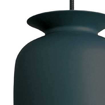 Ronde taklampa liten - anthracite (mörkgrå) - GUBI