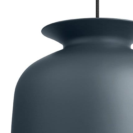 Ronde taklampa stor - anthracite (mörkgrå) - GUBI