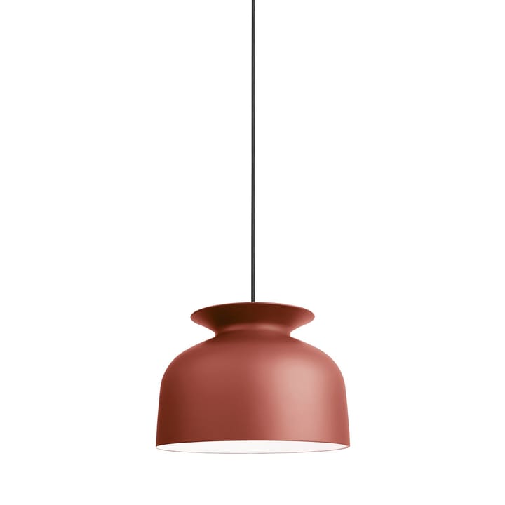 Ronde taklampa stor - rusty red (röd) - GUBI