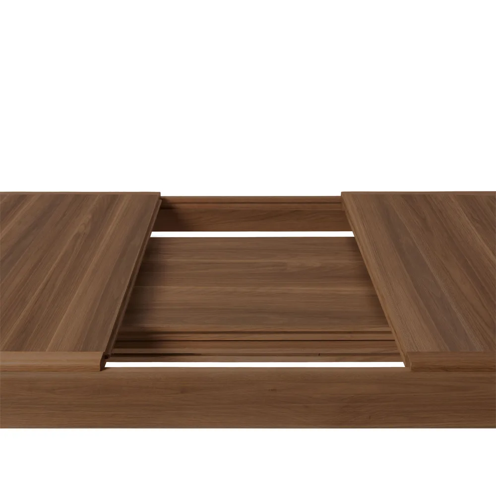 S-table matbord, american walnut, extendable GUBI