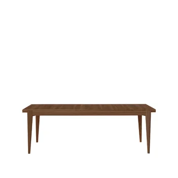 S-table matbord - american walnut, extendable - GUBI