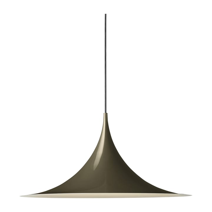 Semi taklampa blank Ø60 cm - Dark cocoa - GUBI