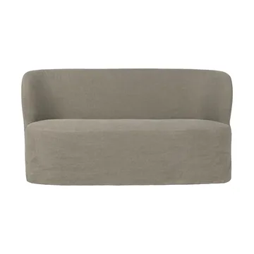 Stay Slipcover soffa - Linen Flax 0024, 150x70 cm, 2-sits - GUBI
