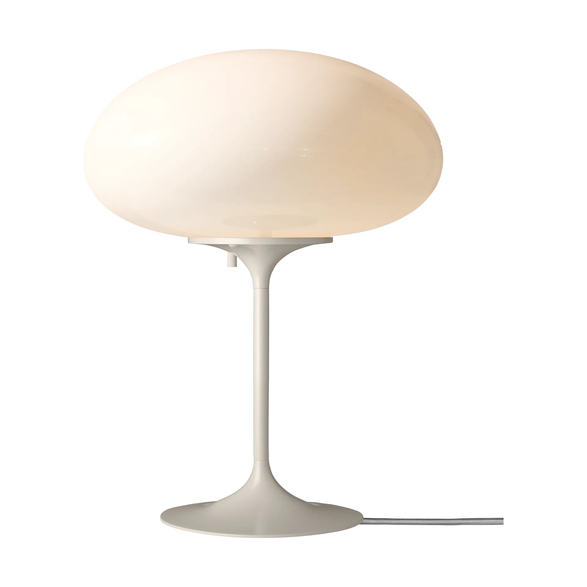 Stemlite bordslampa, Pebble grey-opalglas, 42 cm GUBI