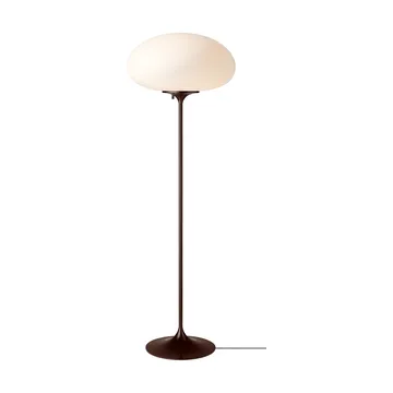 Stemlite golvlampa - Black red-opalglas, 110 cm - GUBI