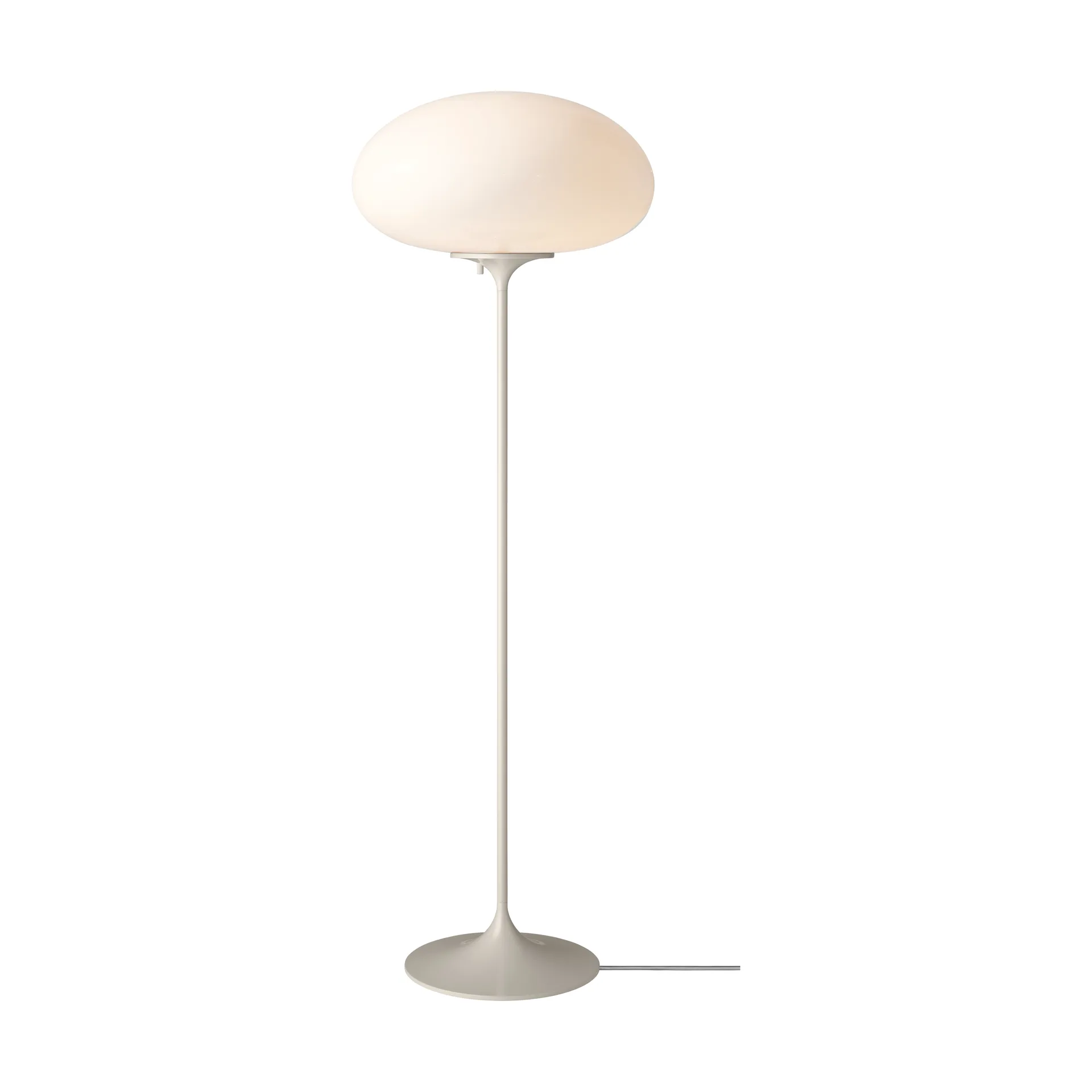 Stemlite golvlampa, Pebble grey-opalglas, 110 cm GUBI