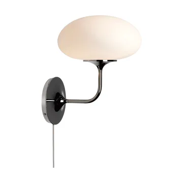 Stemlite vägglampa - Black chrome-opalglas - GUBI