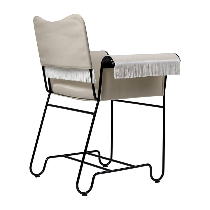 Tropique karmstol med fransar, Black-Leslie 12 GUBI