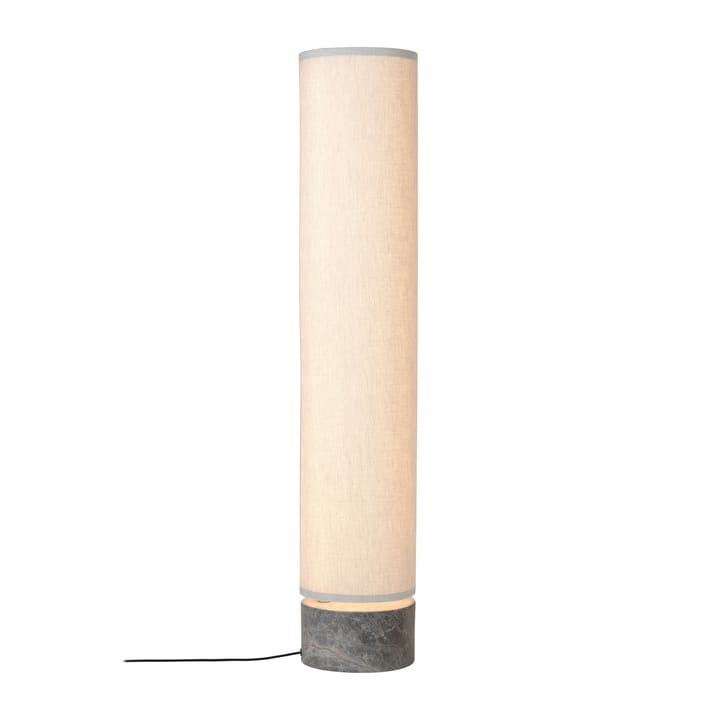 Unbound golvlampa 120 cm - Kanvas-grå marmor - GUBI