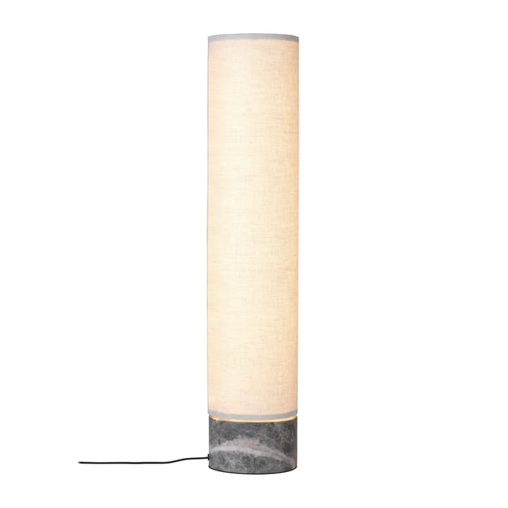 Unbound golvlampa 80 cm - Kanvas-grå marmor - GUBI
