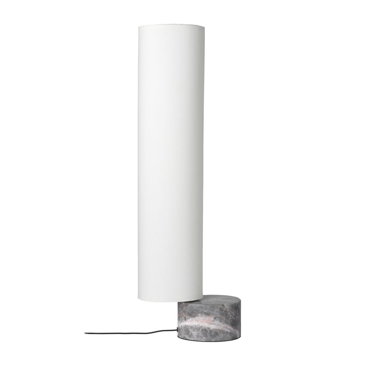 Unbound golvlampa 80 cm - Vit-grå marmor - GUBI