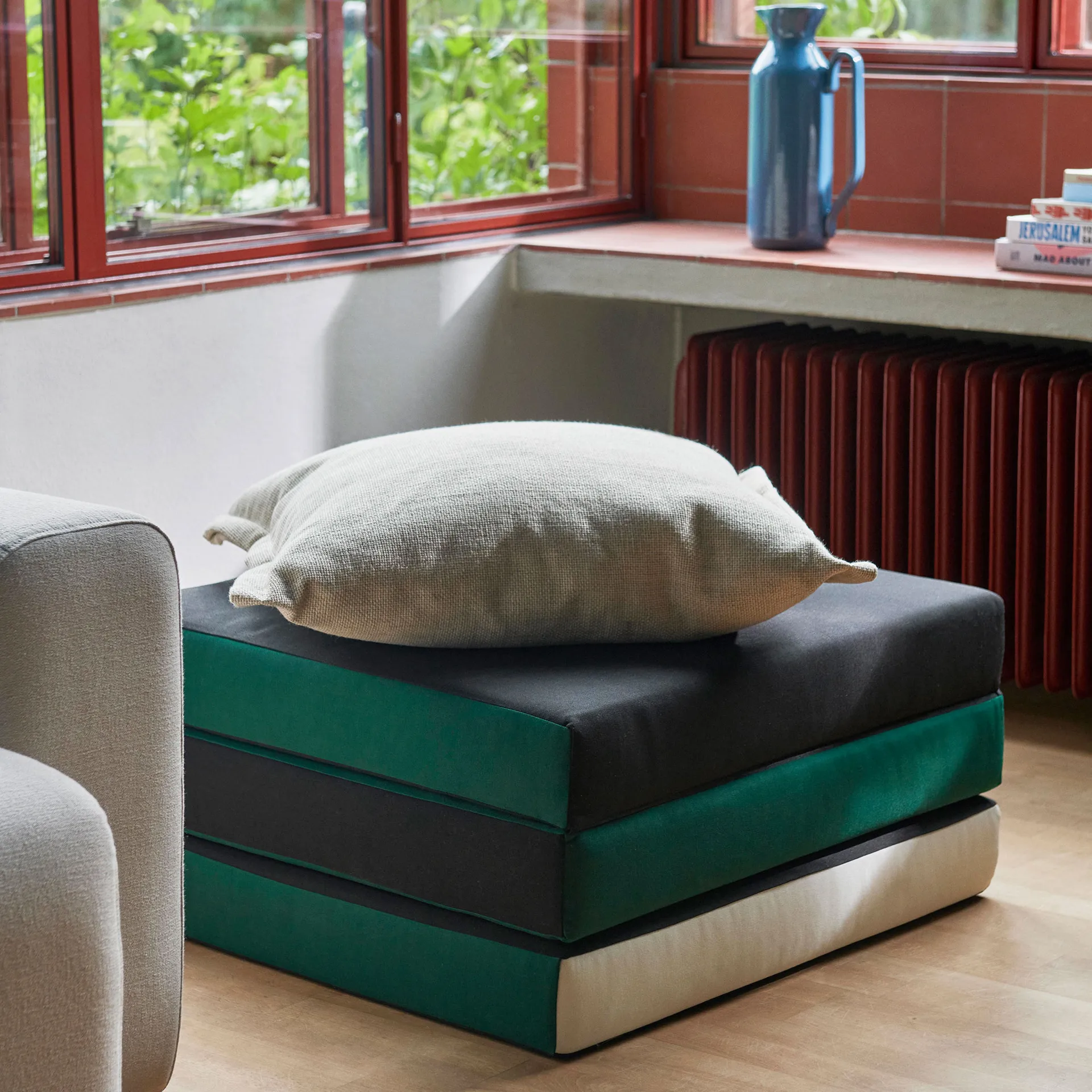 3 Fold madrass 70x195 cm, Green HAY