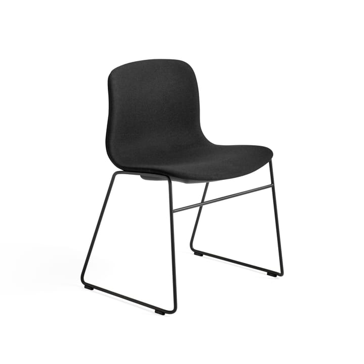 About a Chair 09 stol - Tyg steelcut 190 black-svart stålstativ - HAY