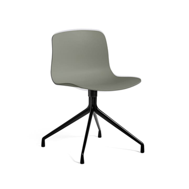 About a Chair 10 kontorsstol - dusty green, svart stativ - HAY