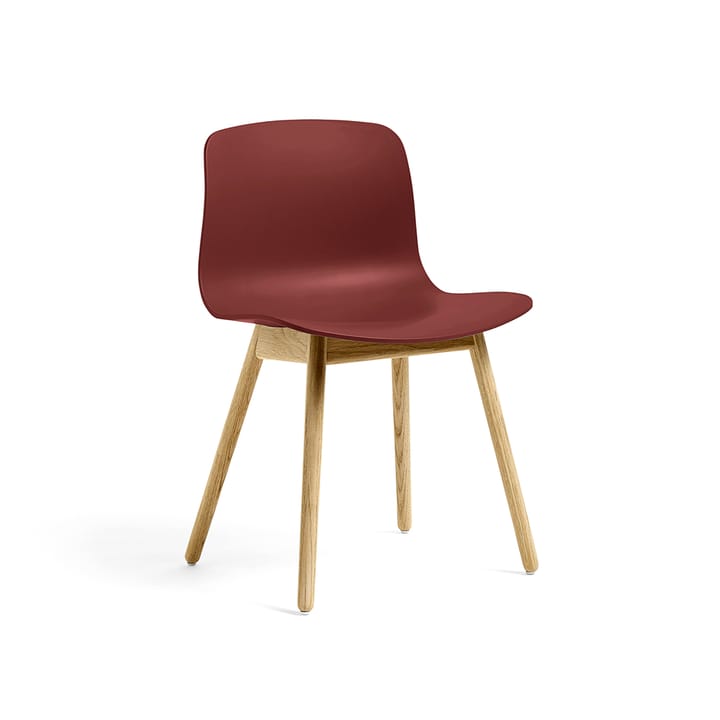 About a Chair 12 stol - Brick-lackad ek - HAY