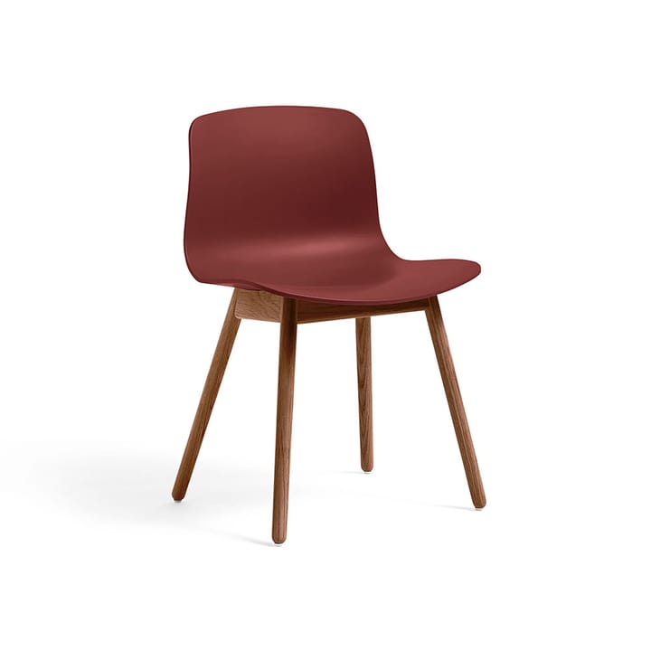 About a Chair 12 stol - brick, valnötsstativ, vattenbaserad lack - HAY