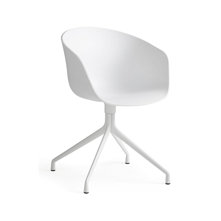 About a Chair 20 kontorsstol - white, vitt stativ - HAY