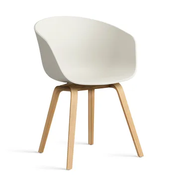 About a Chair 22 2.0 stol - Melange cream-lackerat ekstativ - HAY