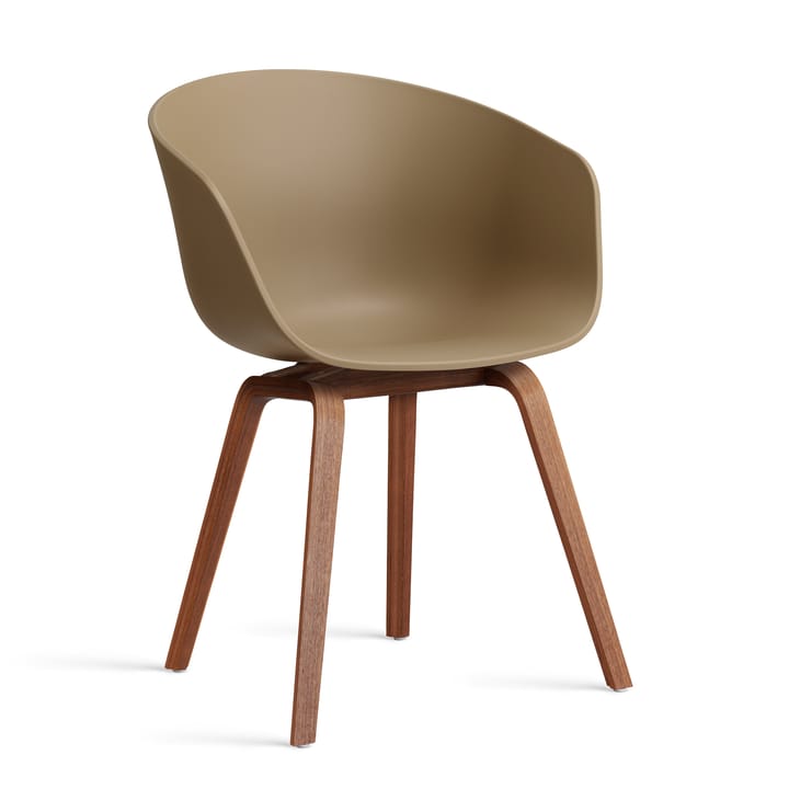 About a Chair 22 stol 2.0 - Clay-lackerat valnötsstativ - HAY