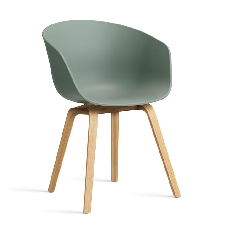 About a Chair 22 stol 2.0 - Fall green-lackerat ekstativ - HAY
