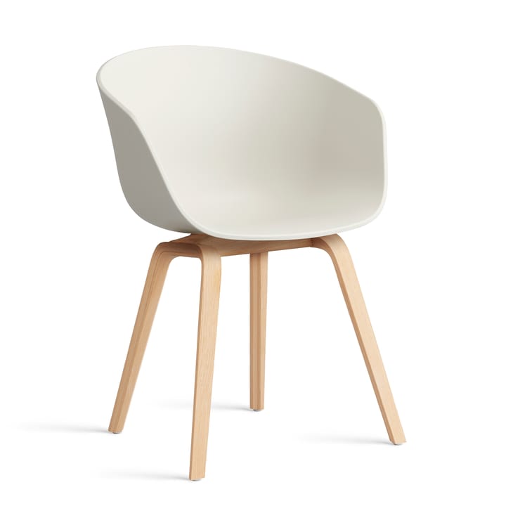 About a Chair 22 stol 2.0 - Melange cream-såpat ekstativ - HAY
