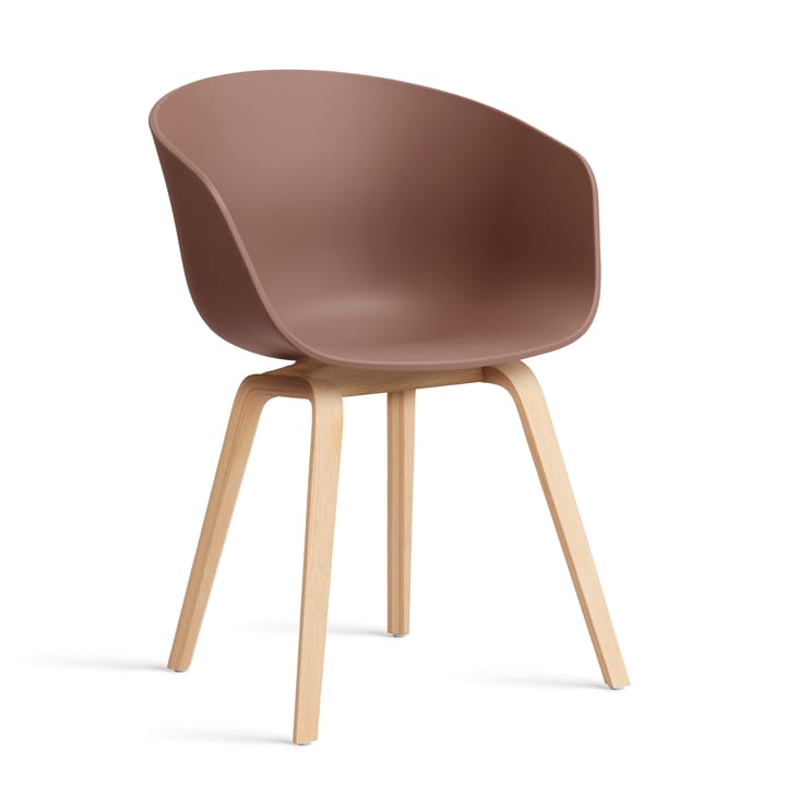 About a Chair 22 stol 2.0 - Soft brick-såpat ekstativ - HAY
