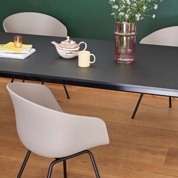 About a Chair 26 stol, dusty green, svart stativ HAY