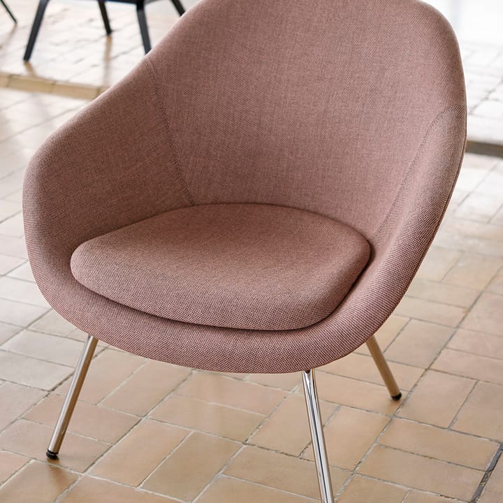 About a Lounge 87 fåtölj, Remix 173 dark grey-svart stativ HAY