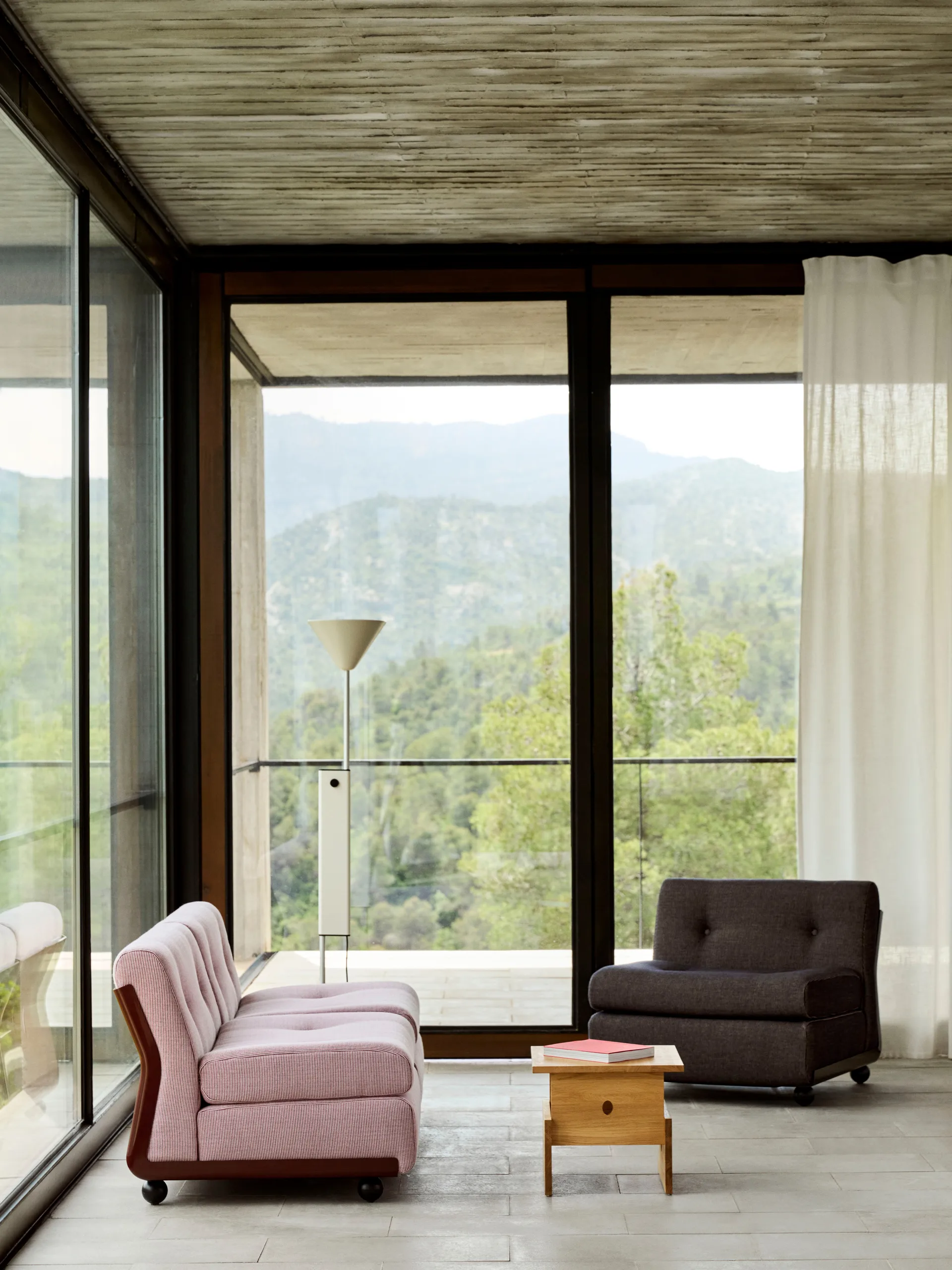 Amanta soffmodul, Anthracite-yuma 1010, 1-sits/fåtölj HAY