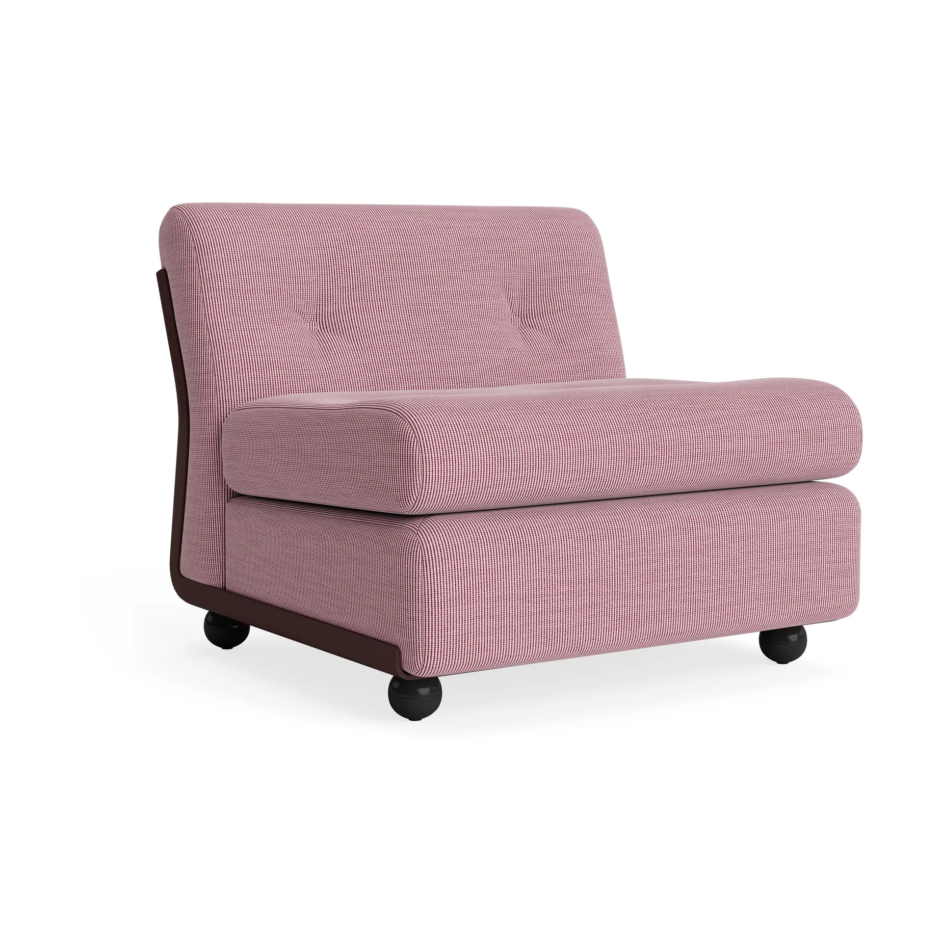 Amanta soffmodul, Burgundy red-yuma 1851, 1-sits/fåtölj HAY