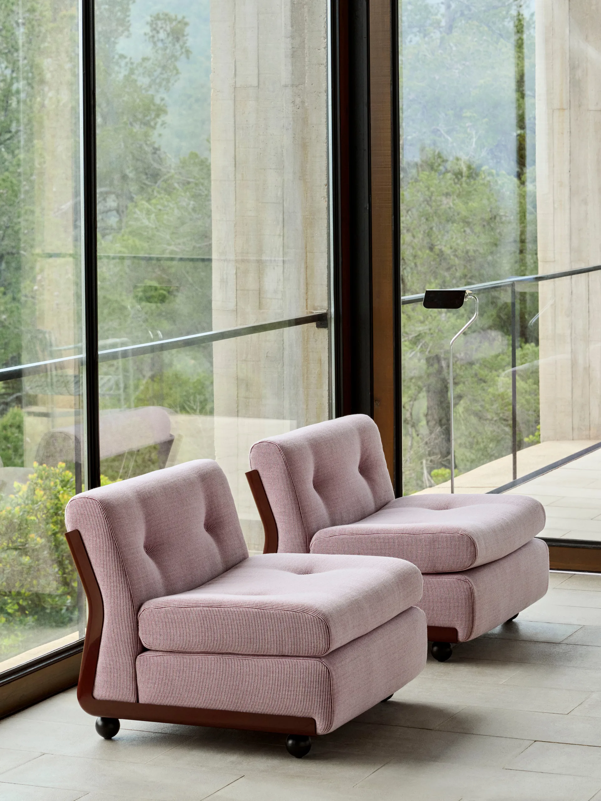 Amanta soffmodul, Burgundy red-yuma 1851, 1-sits/fåtölj HAY