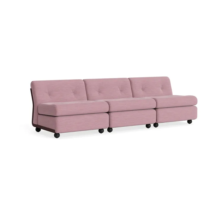 Amanta soffmodul - Burgundy red-yuma 1851, 3-sits - HAY