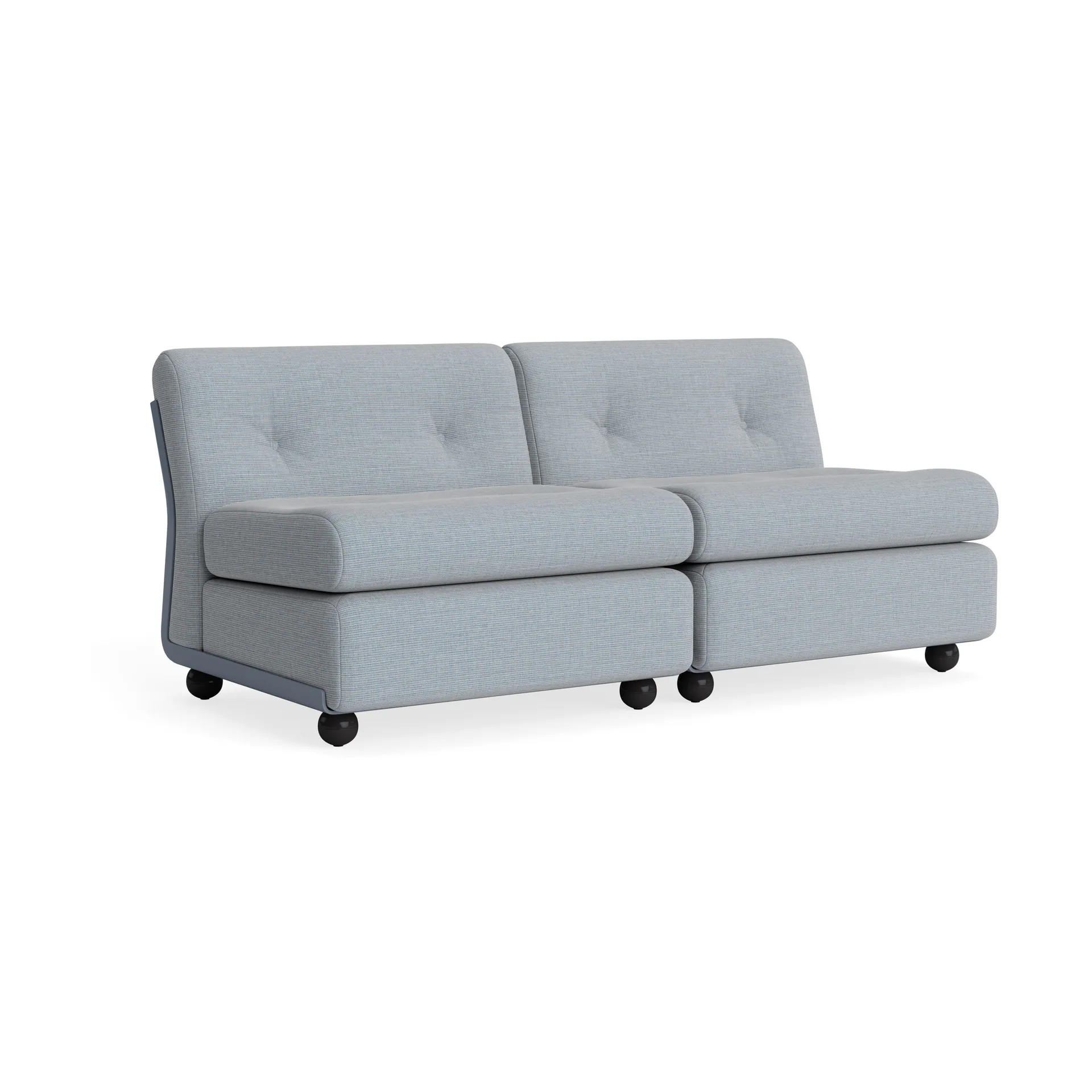 Amanta soffmodul, Frost blue-naveli 723, 2-sits HAY