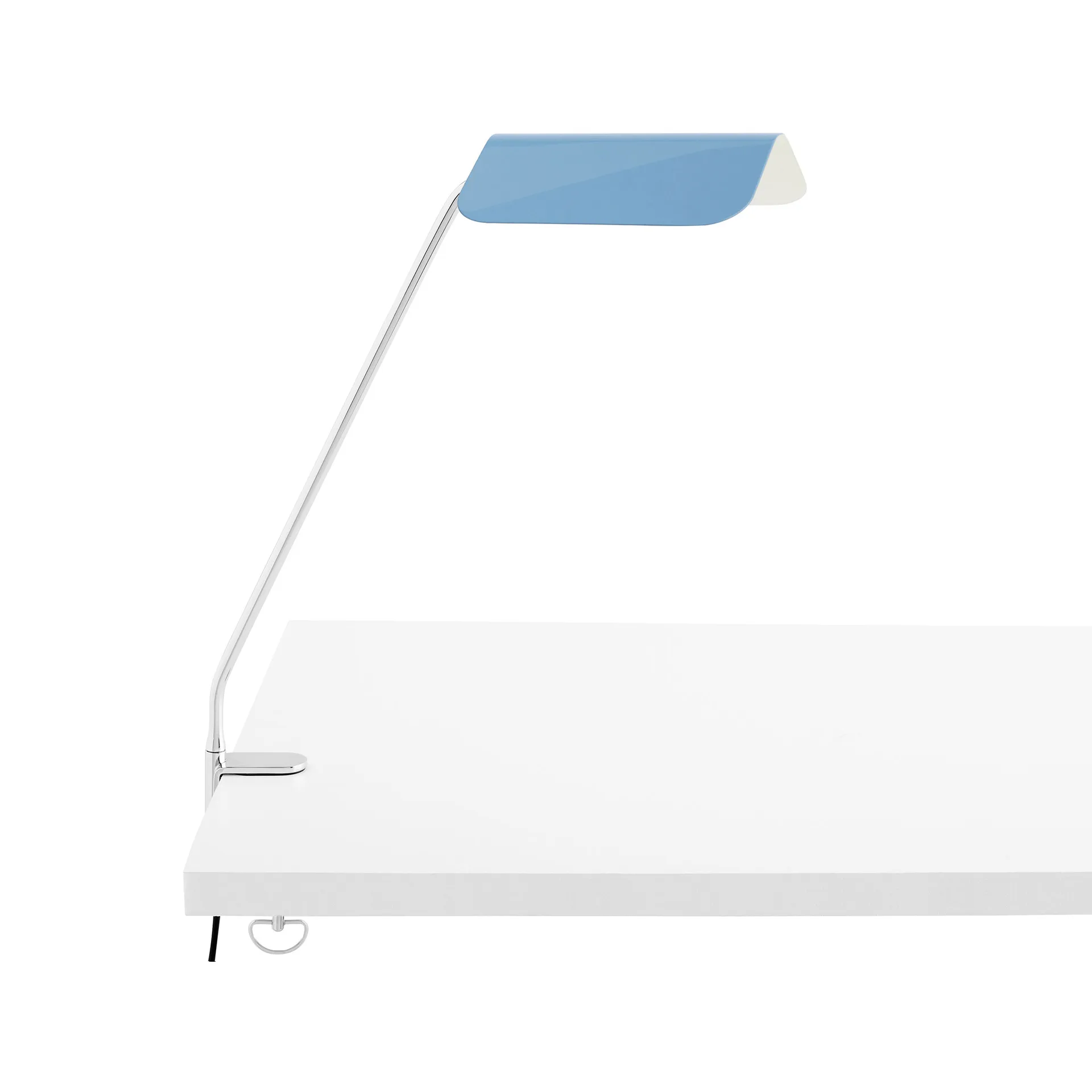 Apex Clip skrivbordslampa, Pastel blue HAY
