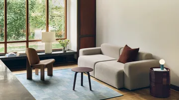 Aplat bordslampa - White, 44 cm - HAY