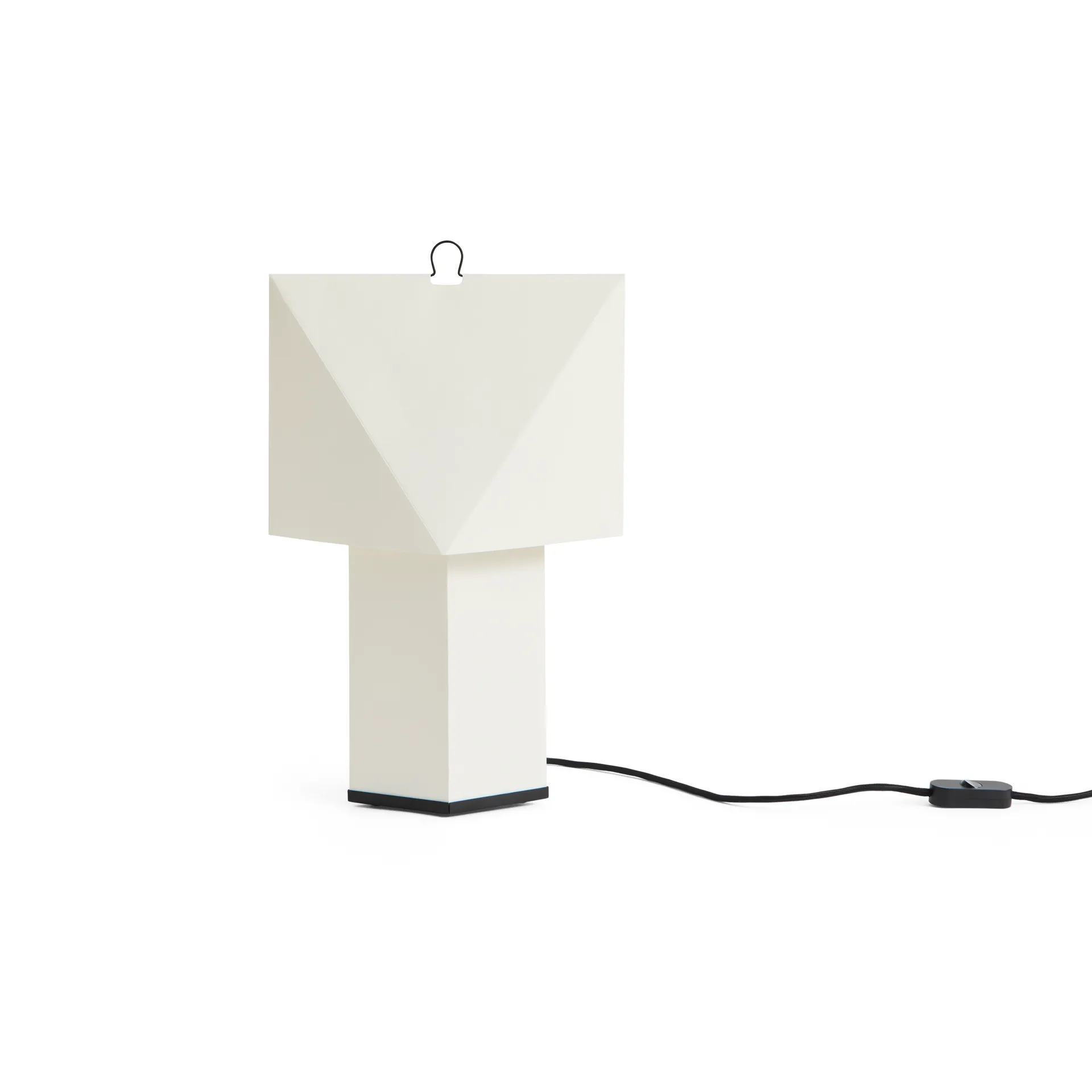 Aplat bordslampa, White, 44 cm HAY