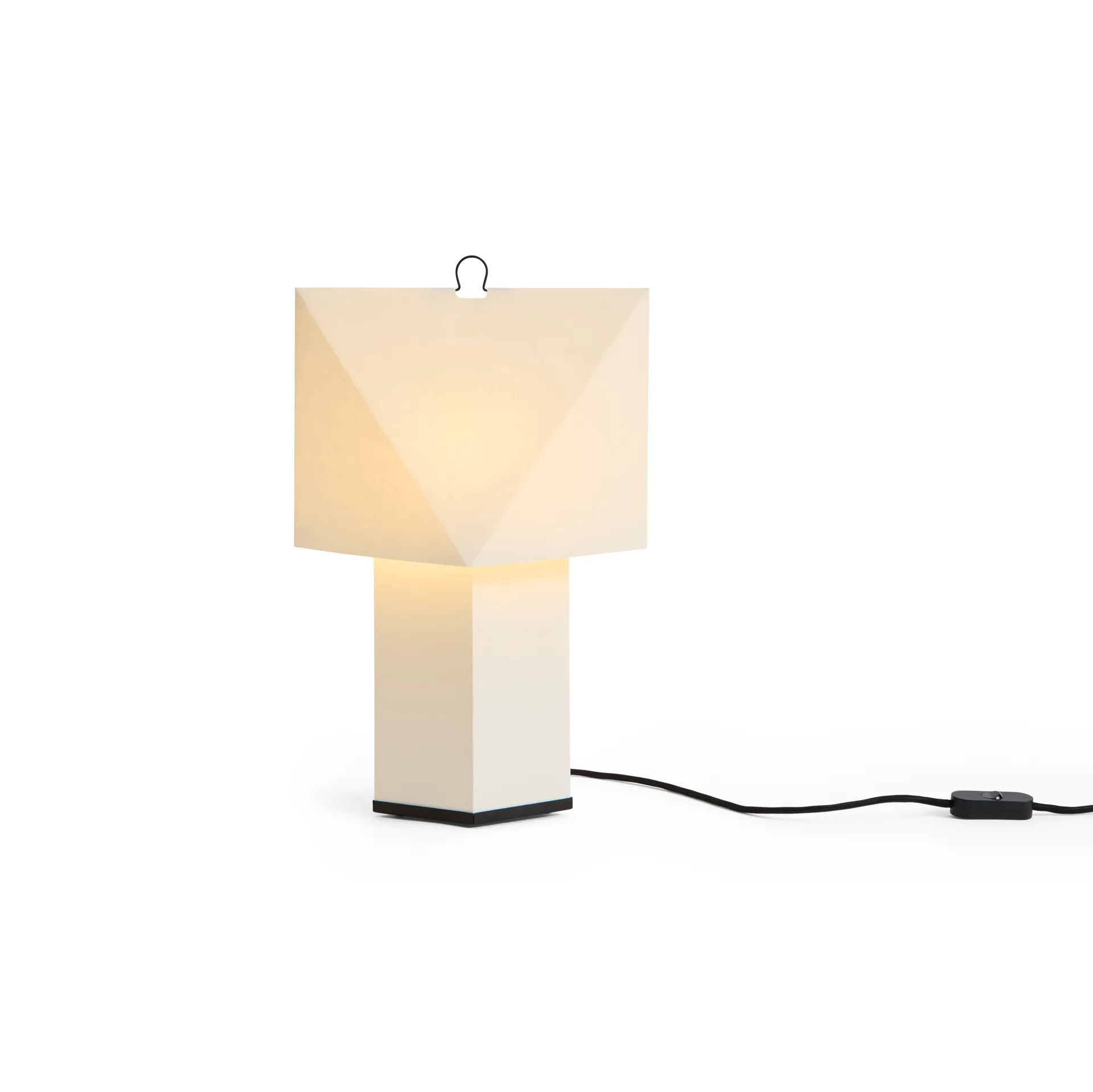 Aplat bordslampa, White, 44 cm HAY