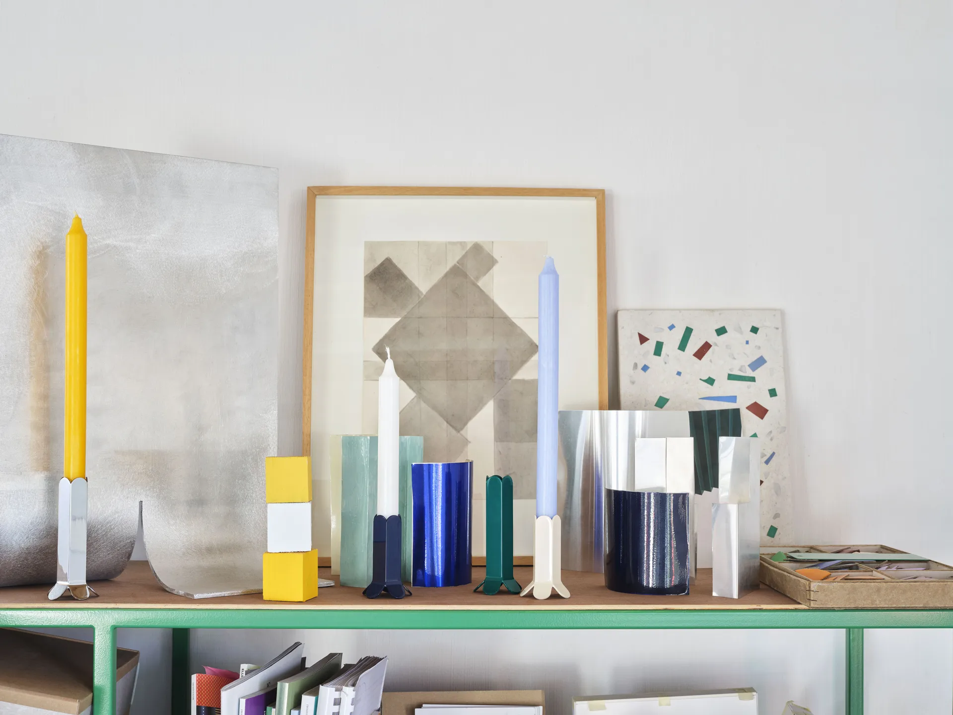 Arcs ljusstake 13 cm, Mirror HAY