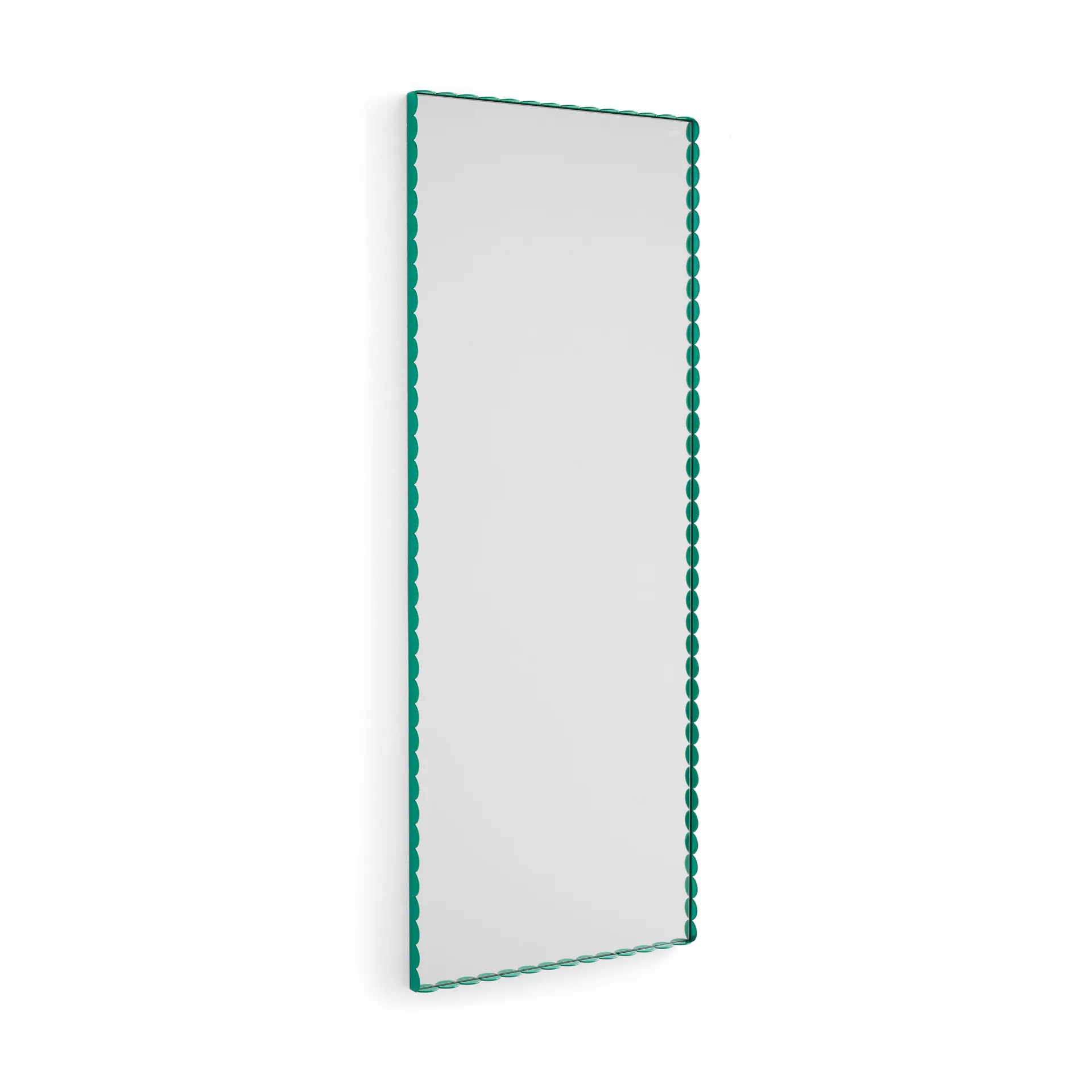 Arcs Mirror Rectangle M spegel 50x133,5 cm, Green HAY