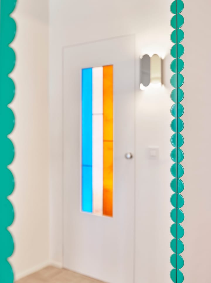 Arcs Mirror Rectangle M spegel 50x133,5 cm, Green HAY