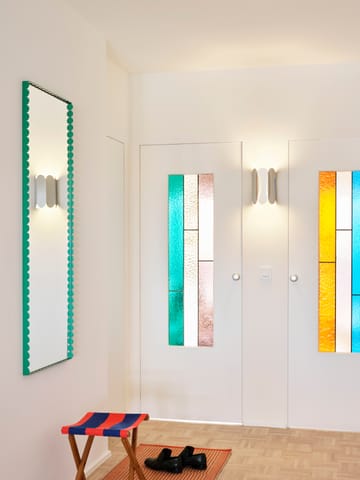Arcs Mirror Rectangle M spegel 50x133,5 cm - Green - HAY