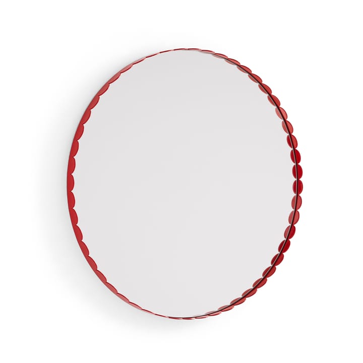 Arcs Mirror spegel Ø60 cm - Red - HAY