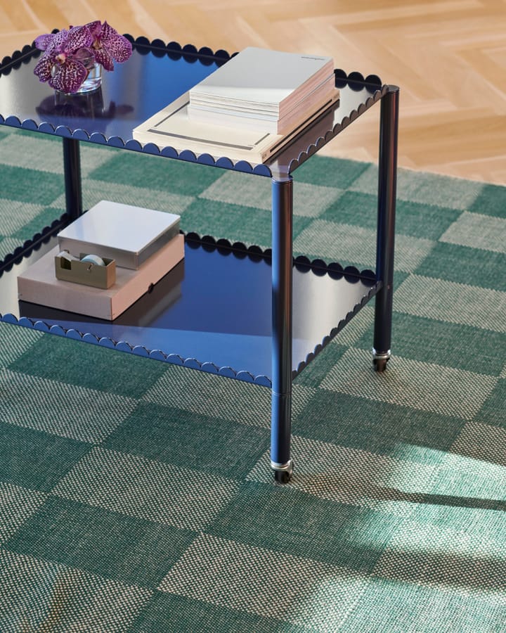 Arcs Trolley Low - Steel blue - HAY