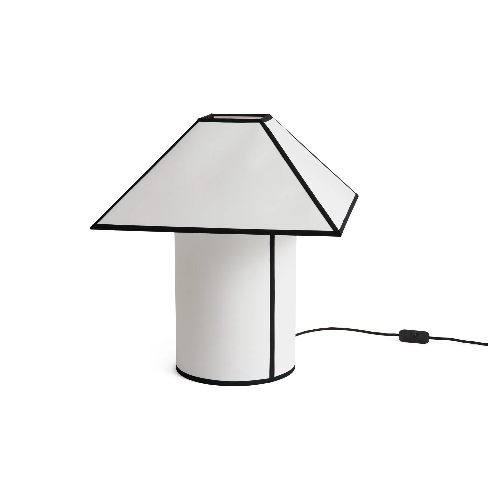 Ava pyramid bordslampa 45 cm, White HAY