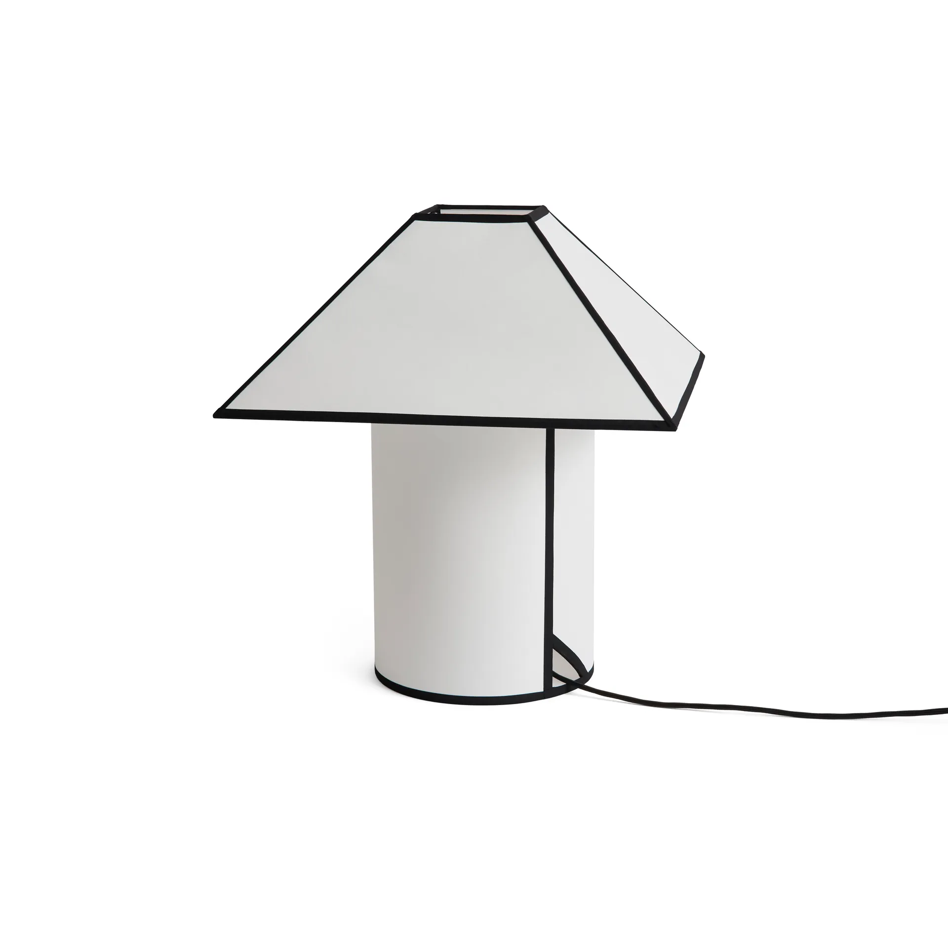 Ava pyramid bordslampa 45 cm, White HAY