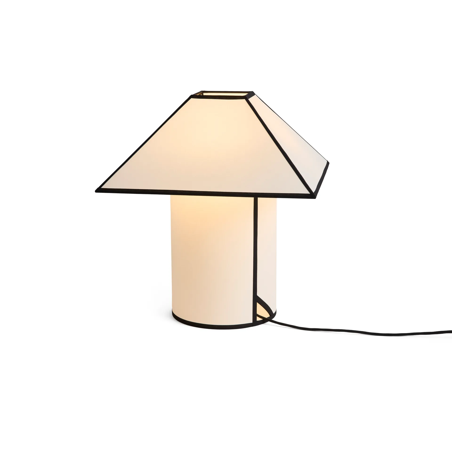 Ava pyramid bordslampa 45 cm, White HAY