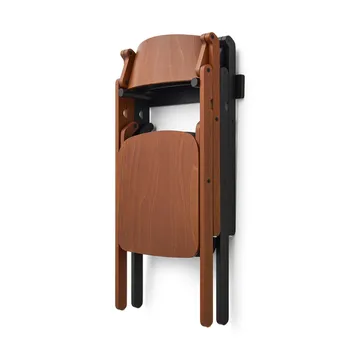 Backflip Chair väggfäste till stol - Anthracite lackerad bok - HAY